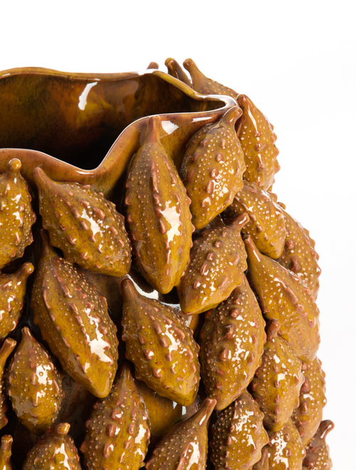 Light & Living vaas PALATIK - 32x31x44cm - bruin - vtwonen shop