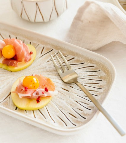 S|P Collection - Dessertvork mat goud Terno - Set van 6