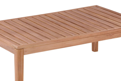 Rebellenclub Tuin Salontafel Zestin - 110 x 70cm - Naturel Hout