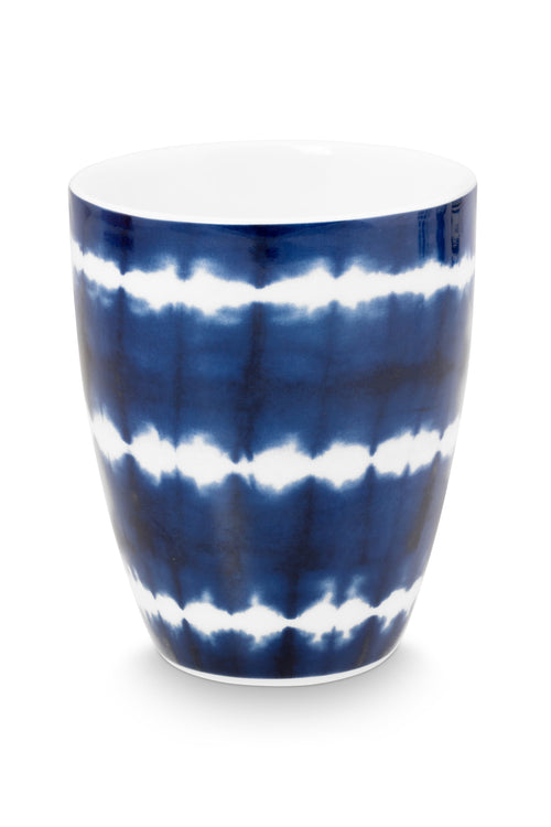 vtwonen - Tie-Dye Mok zonder oor - Serviesset van 4 - 425ml - vtwonen shop