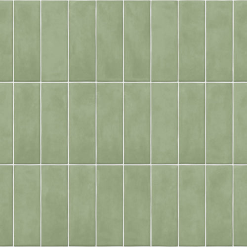 ESTAhome behang tegelmotief groen - 50 x 900 cm - 131540 - vtwonen shop