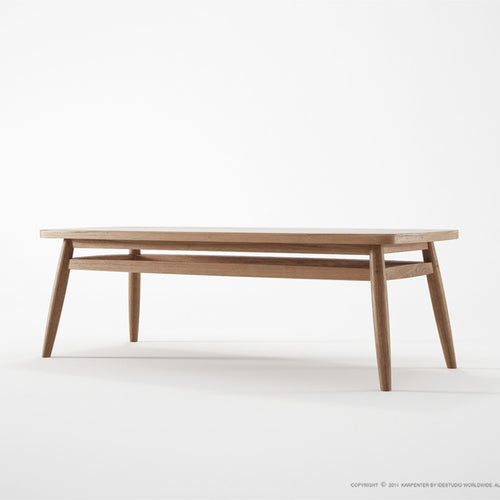 Tikamoon Twist - Massief teakhout salontafel - Naturel - vtwonen shop