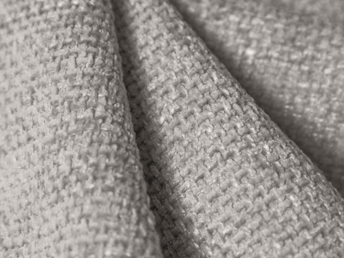 Micadoni Symmetrische hoekbank Miley 5-zits, chenille, lichtgrijs - 255x255x70cm