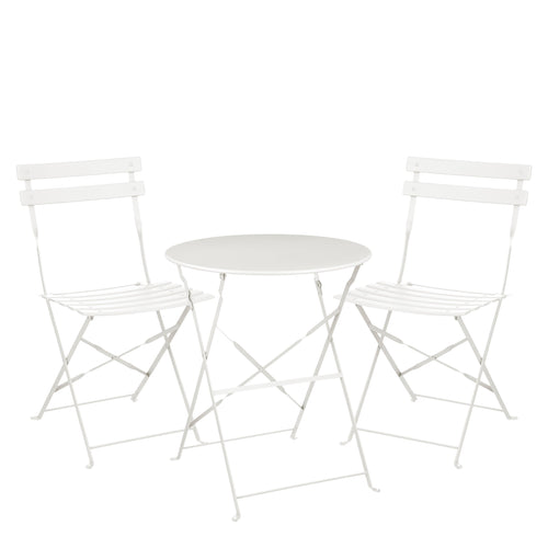 Mica Decorations  Laurence Bistroset - Set van 3 - Metaal - Wit - vtwonen shop