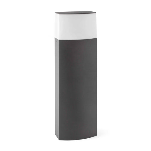 Faro Datna - 1 Licht Buiten Korte Bolderarmatuur Wit, Donkergrijs IP44, E27