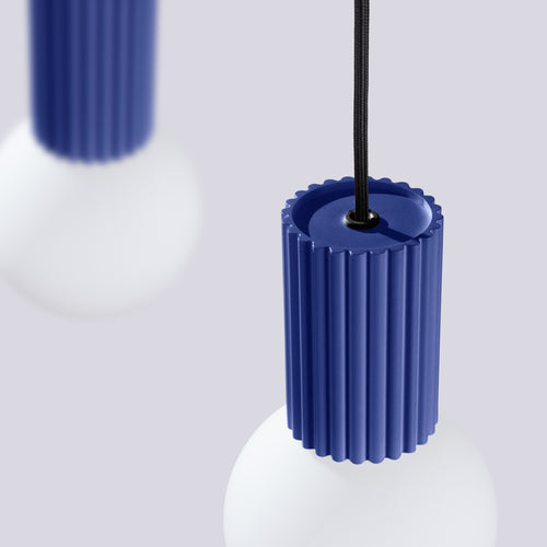 Sollux Lighting Hanglamp HALO 2L ultramarijn - 33,5x6x120cm