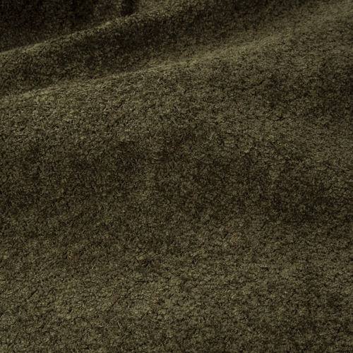 Sia Home - Rechte bank YUMA - Bouclette stof - Olijfgroen - 240cm - vtwonen shop