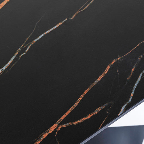 Kare Design Console Gloria 140x45cm keramiek zwart - vtwonen shop