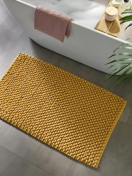 benuta badmat Lynn - geel - 50x80 cm
