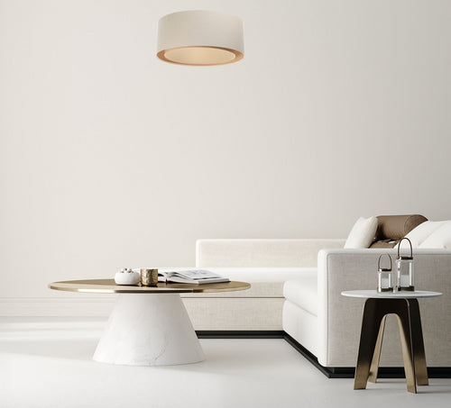 bpskoncept hanglamp Samara - crème - Ø50 cm
