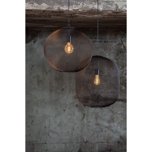 Light & Living hanglamp Reilley - zwart - Ø40cm - vtwonen shop