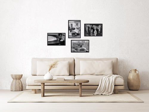 Zwarte lijst met kader 40x30 Vinyl - vtwonen shop