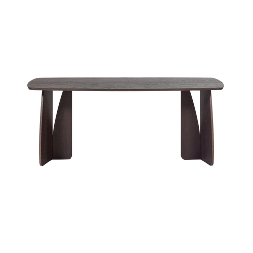 WOOOD eettafel Veere - Massief Eikenhout - Mystic Brown - 180 x 100