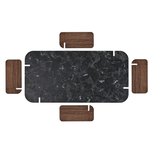 Calicosy - Salontafel ELOI - Donker hout 120x60x35 cm