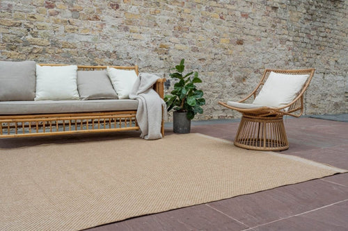 Interieur05 Jute buitenkleed Naturel Border - 280 x 380 cm - vtwonen shop