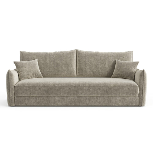 Sia Home - Slaapbank PLUME - getextureerd fluweel mol 213.5cm