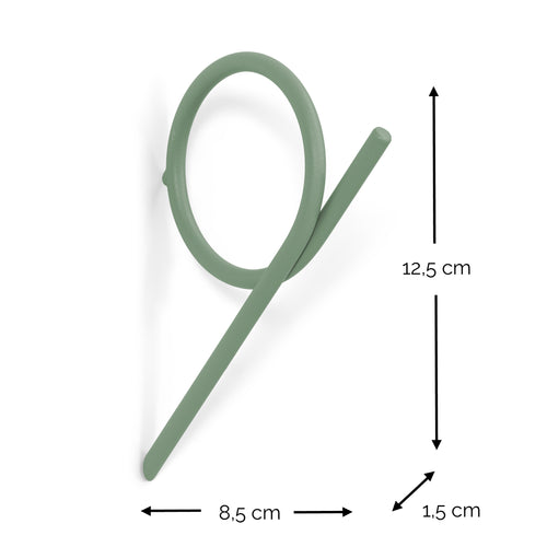 Spinder x BUDDE kapstok Tuba L - Dusty Green