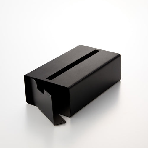 Yamazaki Vertical Tissuebox - Tower - Zwart - vtwonen shop