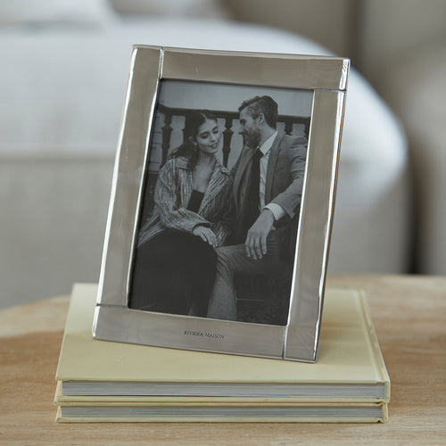 Rivièra Maison Civetta Photo Frame 13x18 - Aluminium, Glas, MDF - Zilver - vtwonen shop