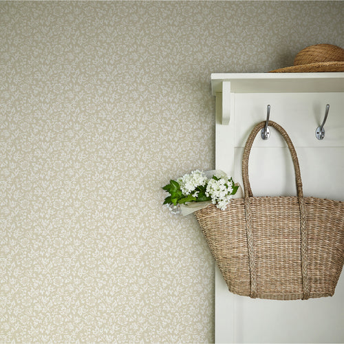 Laura Ashley Vliesbehang - Sweet alyssum twine