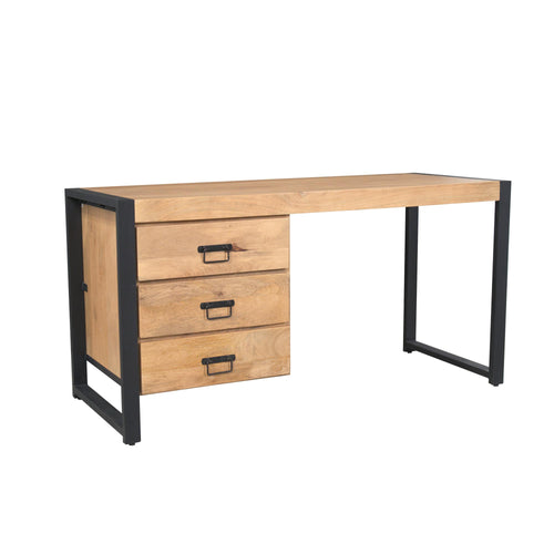 Starfurn bureau Britt - bruin - 58x145x74cm
