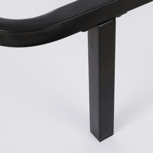 Mica Decorations Celo Loungebank Hoekelement - L83 x B83 x H78 cm - Metaal - Zwart