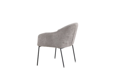 Rebellenclub Fauteuil Vai - Lichtgrijs bouclé - vtwonen shop