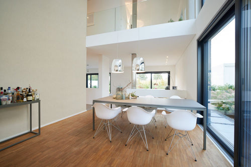 Livingwalls behang geometrische vormen crème - 53 cm x 10.05 m - AS-386981 - vtwonen shop