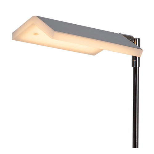 Lucide leeslamp AARON - Geïntegreerde LED - Chroom - vtwonen shop