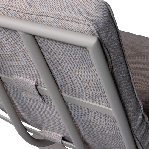 WOOOD tuinfauteuil Coosa - Aluminium - All Weather - Zand - 92x83x93 - vtwonen shop