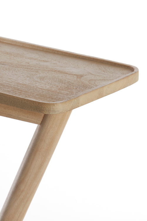 Light & Living bijzettafel QIANO - 45x42x63cm - bruin - vtwonen shop