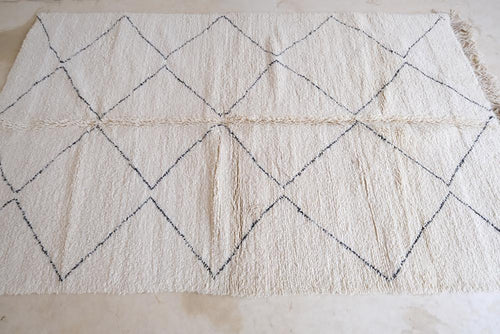 AFK Living vloerkleed Berber - handgemaakt - Wol - 80 x 240 cm