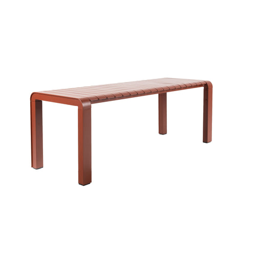 Zuiver Vondel Tuinbank 129,5x45 cm Rood