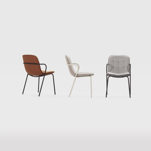 Calicosy - Stoelen (Set van 4) ZÉLIE 51x59x46 cm