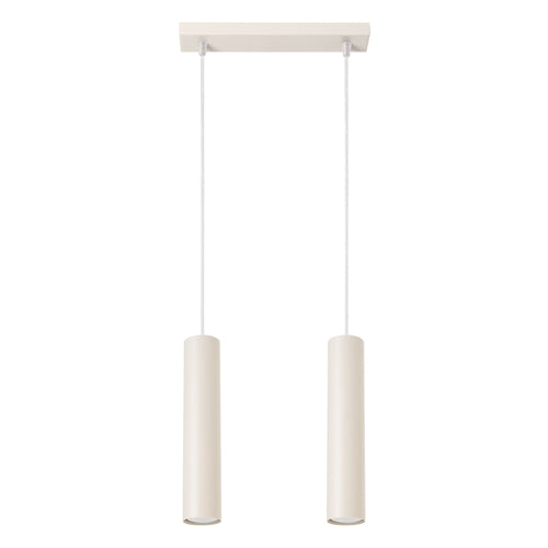 Sollux Lighting Hanglamp LAGOS 2 beige - 30x6x105cm