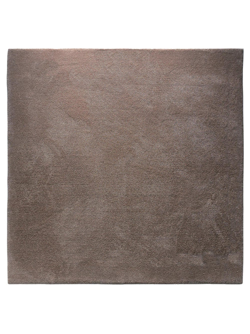 benuta wasbaar shaggy vloerkleed Melvin - taupe - 200x200 cm