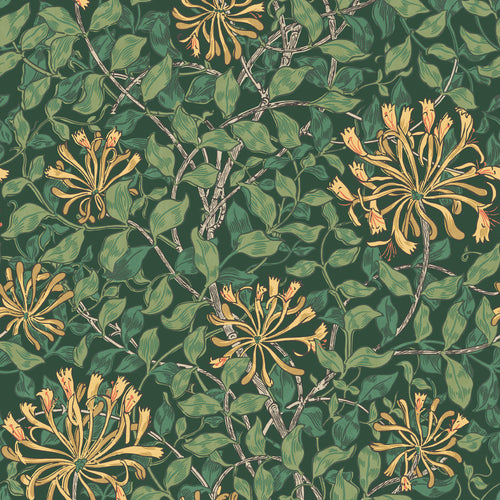 William Morris at Home Vliesbehang - Honeysuckle Verde - 1000x52 - vtwonen shop