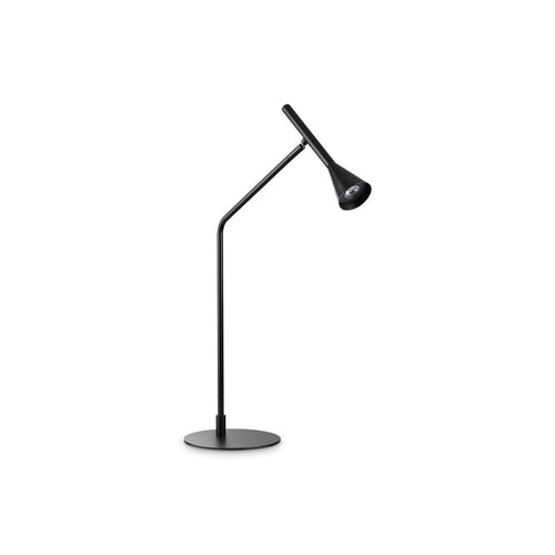 Ideal Lux DIESIS Dimbare Geïntegreerde LED Tafellamp Zwart, Ingebouwde Schakelaar, 3000K