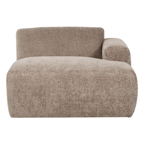 WOOOD chaise longue bank rechts Mojo Base - Wollig - D.zand - 74x112x162
