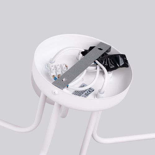 Sollux Lighting Kroonluchter ASTRAL 5 wit - 58x64x29cm