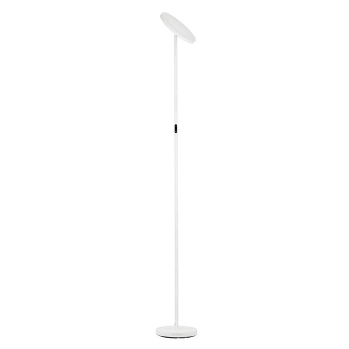 Nova Luce SINKRO Uplighter vloerlamp zandwit, aanraakgevoelige dimbare LED 30W 2270lm 3000K