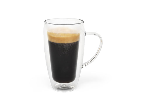 Bredemeijer -Dubbelwandig glas koffie/thee 320ml s/2 - vtwonen shop