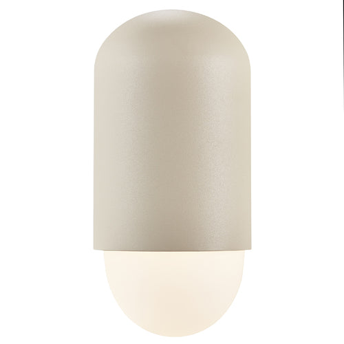 Nordlux Heka Wandlamp Buiten - Ø10,6cm - E27 - IP54 - Beige - vtwonen shop