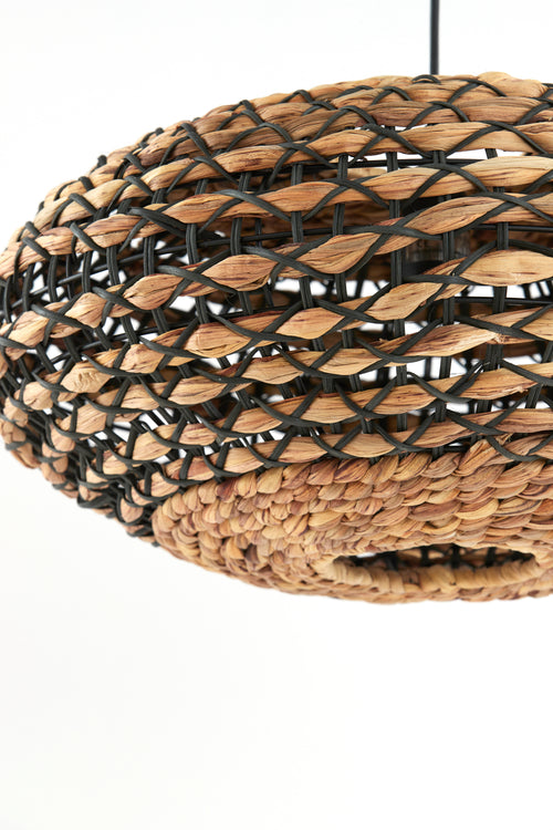 Light & Living hanglamp TRIPOLI - zwart - Ø50x23.5cm
