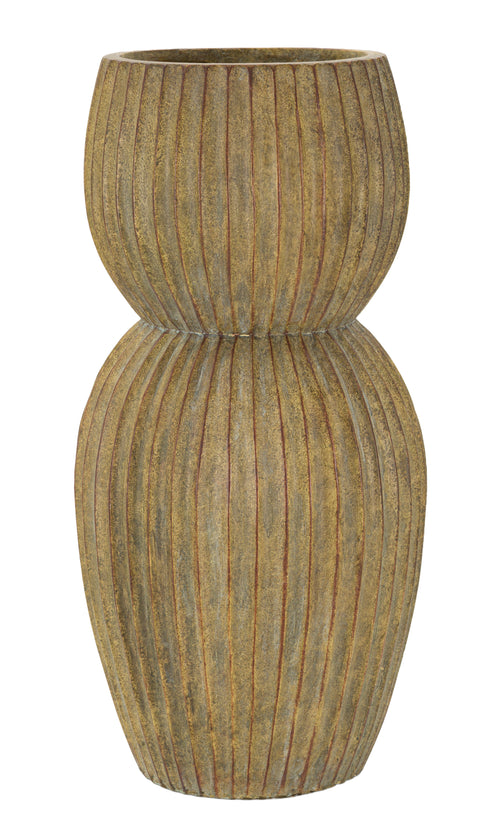 Mauro Ferretti vaas - 25x52,5 cm - groen