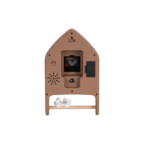 Karlsson wandklok Love Birds - bruin - 7.1x20x32cm