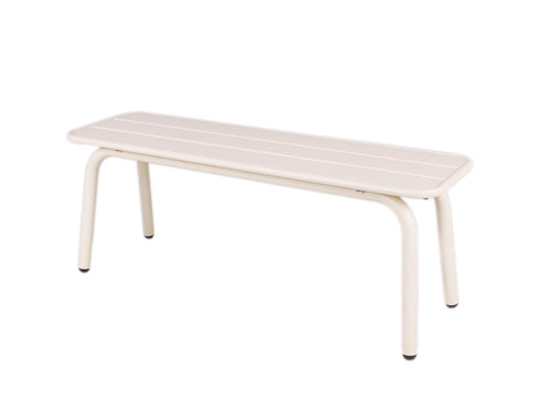 MaximaVida metalen tuinset Max 150 cm ivoor - 4-delig bank zonder rugleuning - vtwonen shop