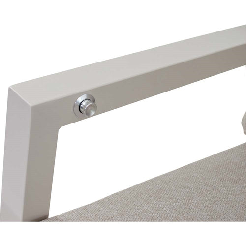 Lesli Living bistrostoel Ohio - beige - 72x81x98cm - set van 2