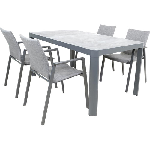 Lesli Living bistrostoel Fardau - antraciet - 55,5x60x83cm