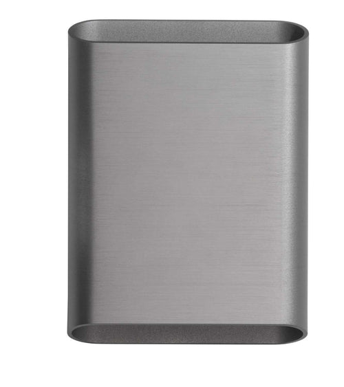 Artdelight wandlamp Diaz - 2 lichts - 4  x 20   cm - mat chroom